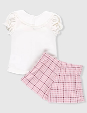 Conjunto Fiorella para bebé niña