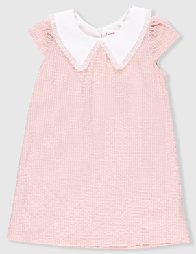 Vestido Fiorella manga cap para bebé niña