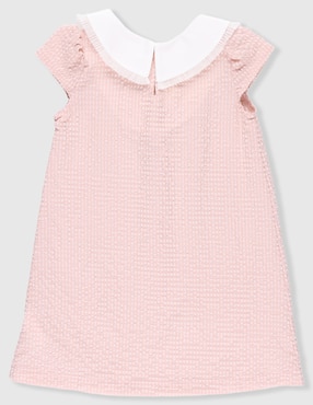 Vestido Fiorella manga cap para bebé niña