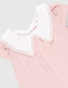 Vestido Fiorella manga cap para bebé niña