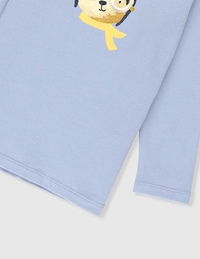 Playera Name It Oso manga larga para bebé niño