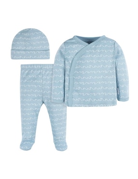 Conjunto gerber de algodón para bebé niño 3 piezas