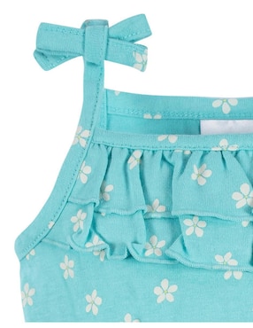 Set romper Gerber de algodón para bebé niña