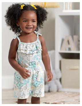 Set romper Gerber de algodón para bebé niña