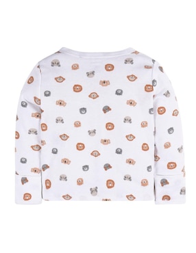 Conjunto casual gerber de algodón para bebé unisex 3 piezas