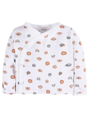 Conjunto casual gerber de algodón para bebé unisex 3 piezas