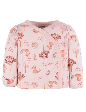Conjunto casual gerber de algodón para bebé niña 3 piezas