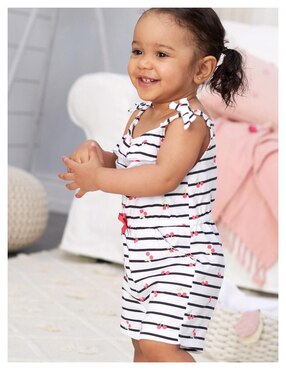 Set romper Gerber de algodón para niña