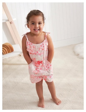 Romper Gerber de algodón para niña