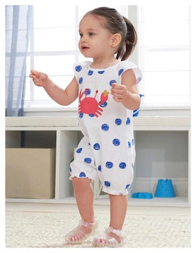 Set romper Gerber de algodón para niña