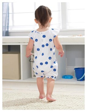 Set romper Gerber de algodón para niña