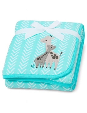 Set cobijas térmica de tejido suave Gerber baby animal para bebé