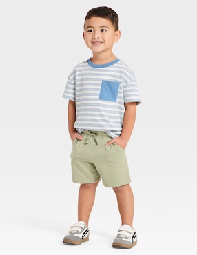Playera Cat & Jack manga corta para niño