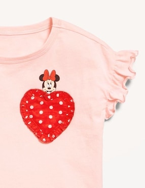 Playera Old Navy manga corta para niña