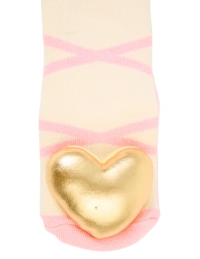 Calcetín antiderrapante Baby Creysi Collection de algodón para bebé niña