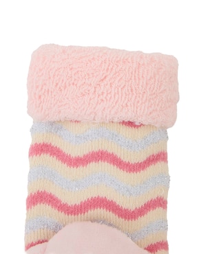 Calcetín antiderrapante Baby Creysi Collection de algodón para bebé niña