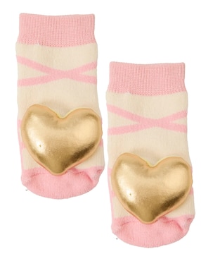 Calcetín antiderrapante Baby Creysi Collection de algodón para bebé niña