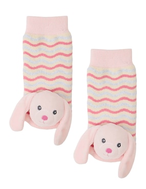 Calcetín antiderrapante Baby Creysi Collection de algodón para bebé niña