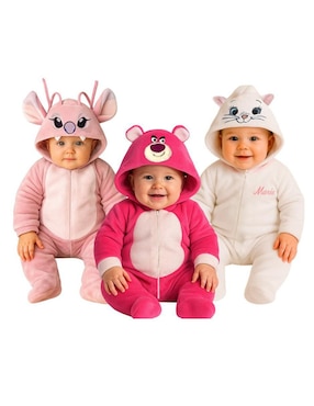 Set de mamelucos Disney Angel, Lotso, Marie para bebé niña