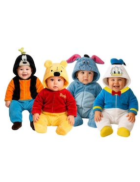 Set de mamelucos Disney Goofy, Pooh, Igor y Donald para bebé