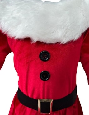 Disfraz navideño Disfraces Tudi de Santa Cluas para niña
