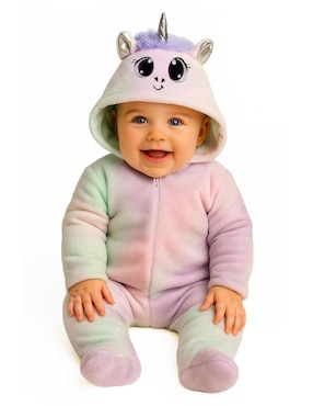 Mameluco Kiss Unicornio para bebé niña