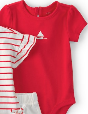 Conjunto Carter's de algodón para bebé niña