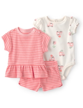 Conjunto casual Carter's para bebé niña
