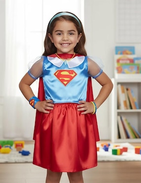 Disfraz Jakks Pacific DC Comic/Super Girls de superhéroe Super Hero Girls para niña