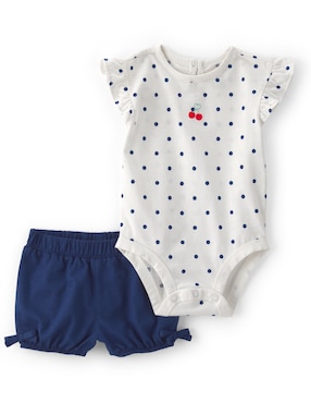 Conjunto Carter's de algodón para bebé niña