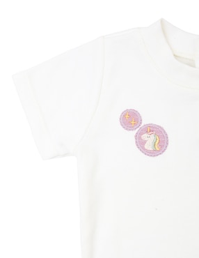 Conjunto Cao Duck de algodón para bebé niña