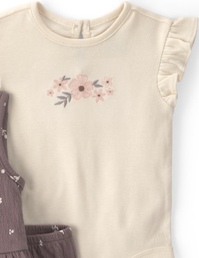 Conjunto Carter's de algodón para bebé niña