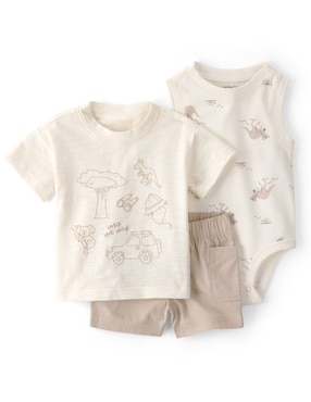 Conjunto Carter's de algodón para bebé niño