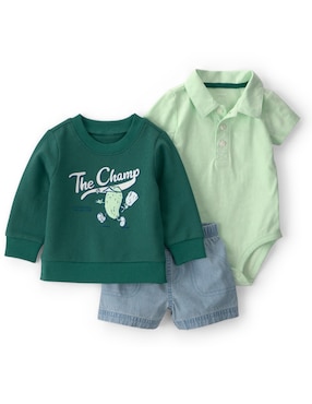 Conjunto casual Carter's de algodón para niño