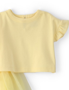 Conjunto casual carter's de algodón para niña bebé