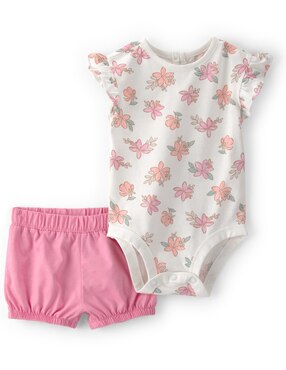 Conjunto Carter's de algodón para bebé niña