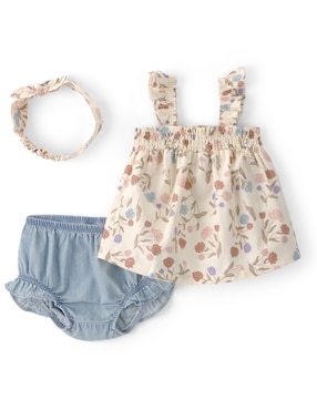 Conjunto Carter's de algodón para bebé niña