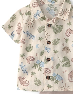 Conjunto Carter's de algodón para niño 3 piezas
