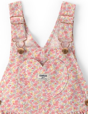Jumper Oshkosh de algodón para bébe niña