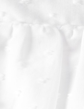 Vestido Oshkosh manga volantes para bebé niña