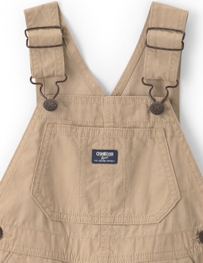 Overol oshkosh de algodón para bebé niño