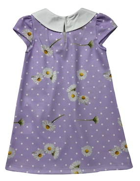 Vestido Fiorella manga cap para bebé niña