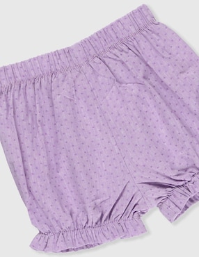 Conjunto Fiorella de algodón para bebé niña