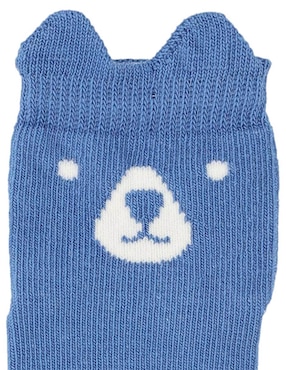 Set de calcetín Punto Blanco de algodón para bebé niño 3 pares