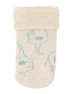 Set de calcetín Punto Blanco de algodón para bebé niño 3 pares