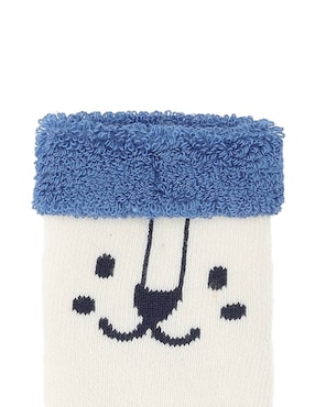 Set de tín Punto Blanco de algodón para bebé niño 3 pares
