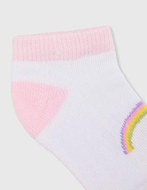 Set tín Punto Blanco de algodón para bebé niña 5 pares