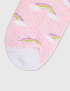 Set tín Punto Blanco de algodón para bebé niña 5 pares