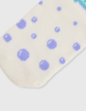 Set calcetín Punto Blanco de algodón para bebé niña 5 pares