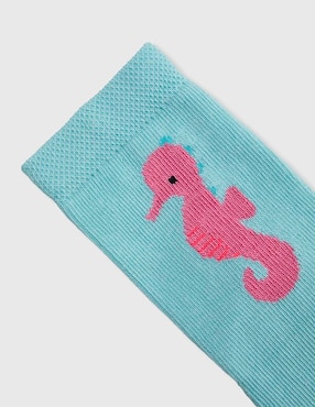 Set calcetín Punto Blanco de algodón para bebé niña 5 pares